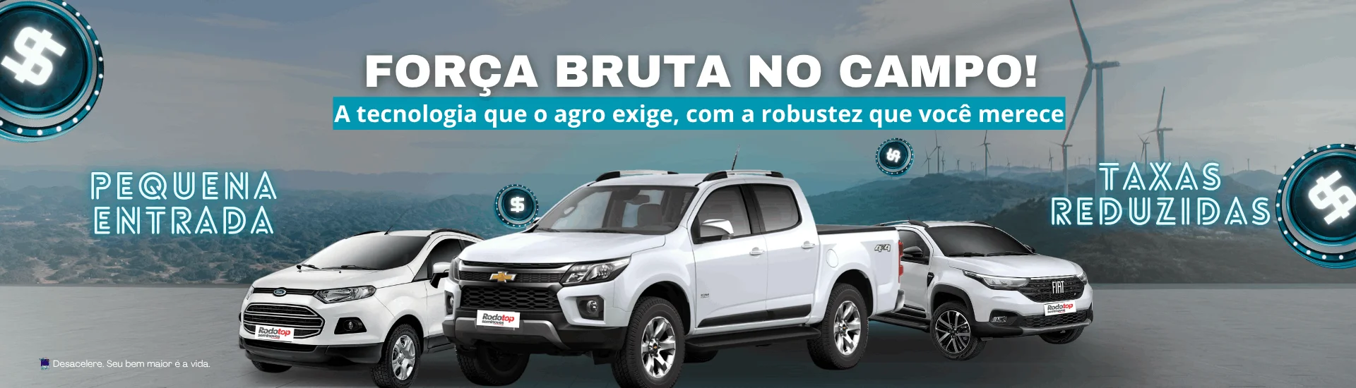 Veículos Perfeitos para o Agro com Condições Imperdíveis